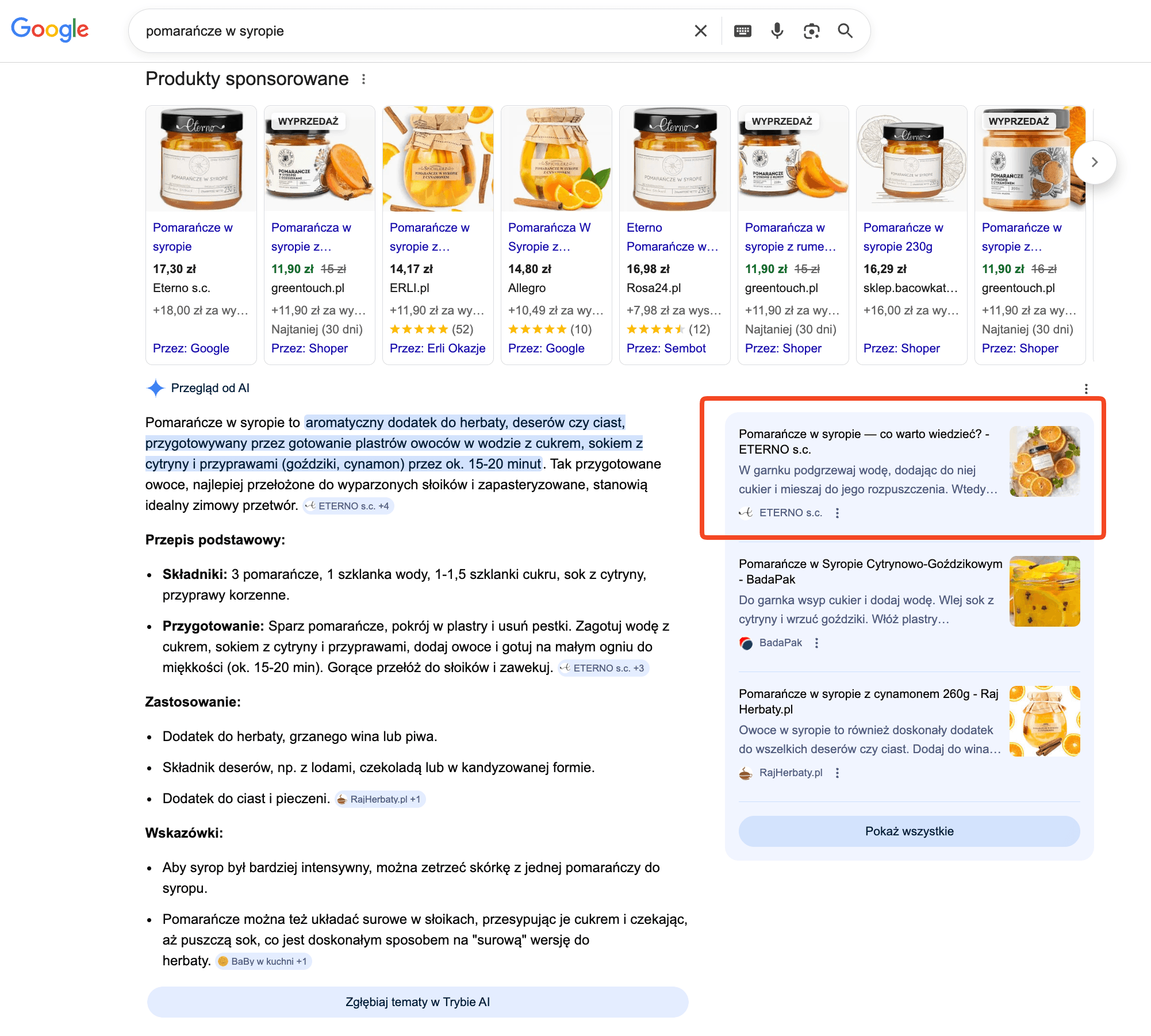 pozycjonowanie w ai overviews